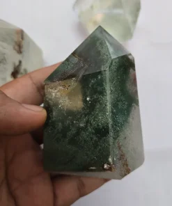 Garden Quartz Point Tower | Natural Crystal Tower