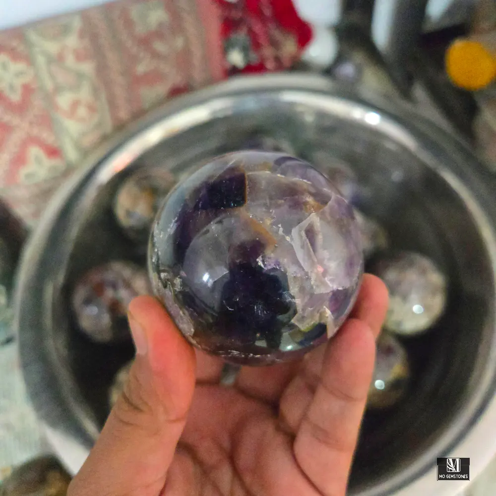 Amethyst Sphere | Natural Crystal Sphere - Image 3