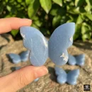 Unicorn Jasper 3D Butterfly Crystal Carving