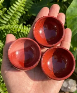 Red Jasper Crystal Bowl | Natural Gemstone Bowl