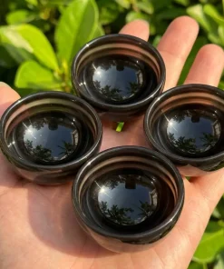 Lace Obsidian Crystal Bowl | Natural Gemstone Bowl