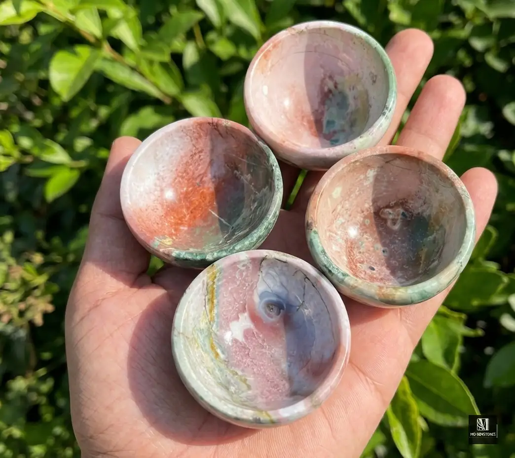 Unicorn Jasper Bowl | Unicorn Jasper Crystal Bowl - Image 4