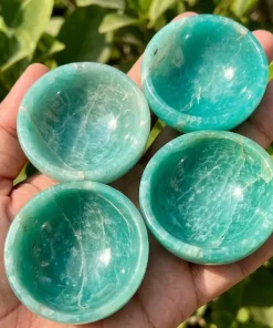 Amazonite Crystal Bowl
