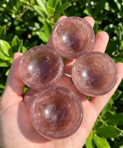Strawberry Quartz Crystal Bowl