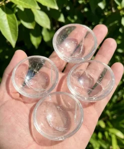 Clear Quartz Crystal Bowl | Natural Gemstone Bowl