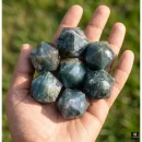 Moss Agate Icosahedrons | 20-Sided Geometric Crystal Piece