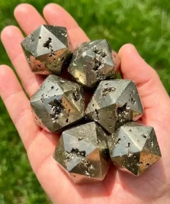 Peru Pyrite Icosahedrons