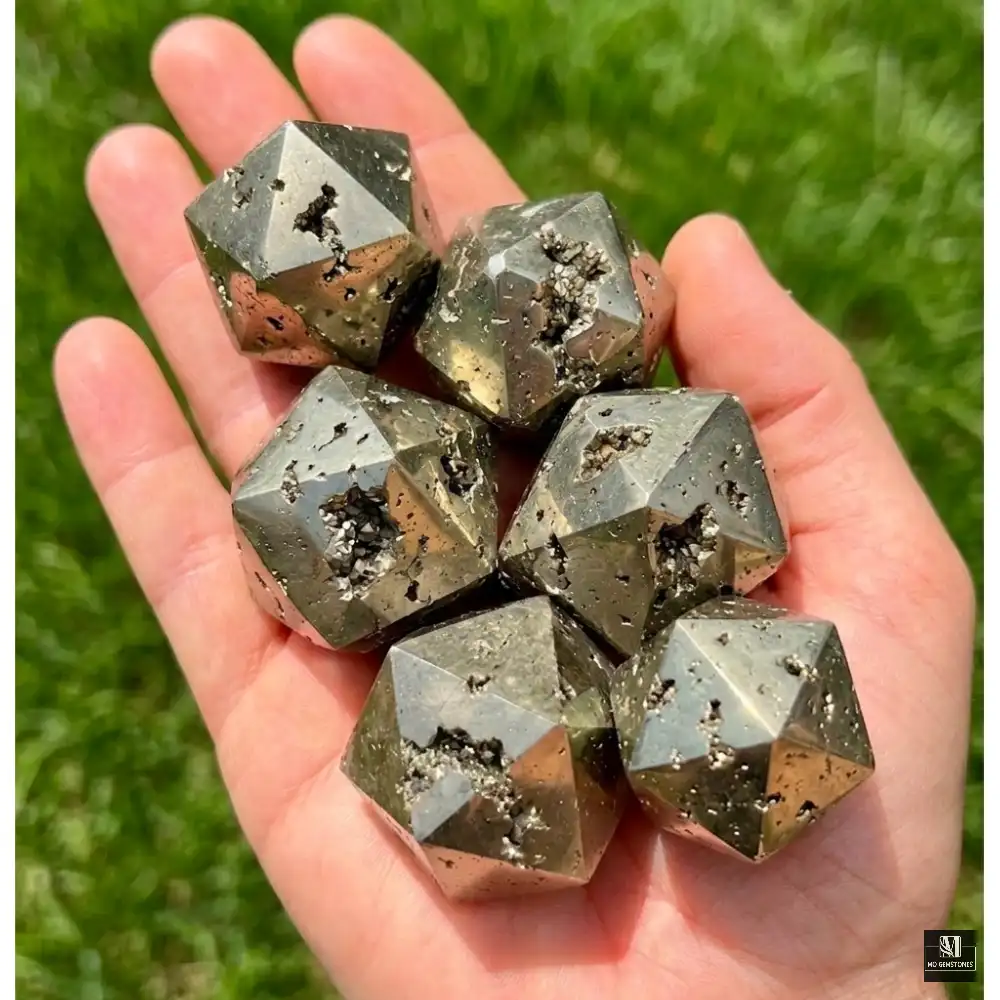 Peru Pyrite Icosahedrons