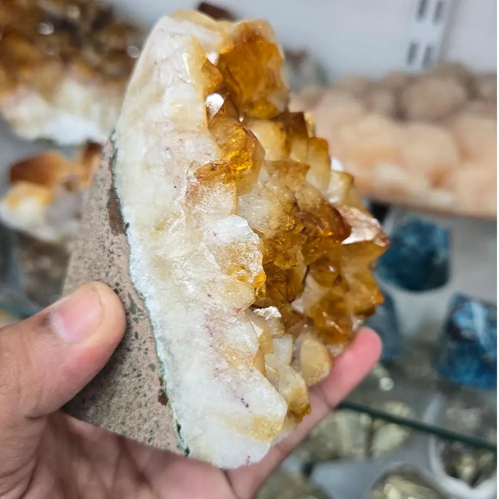 High Quality Citrine Cluster | Natural Healing Crystal - Image 2