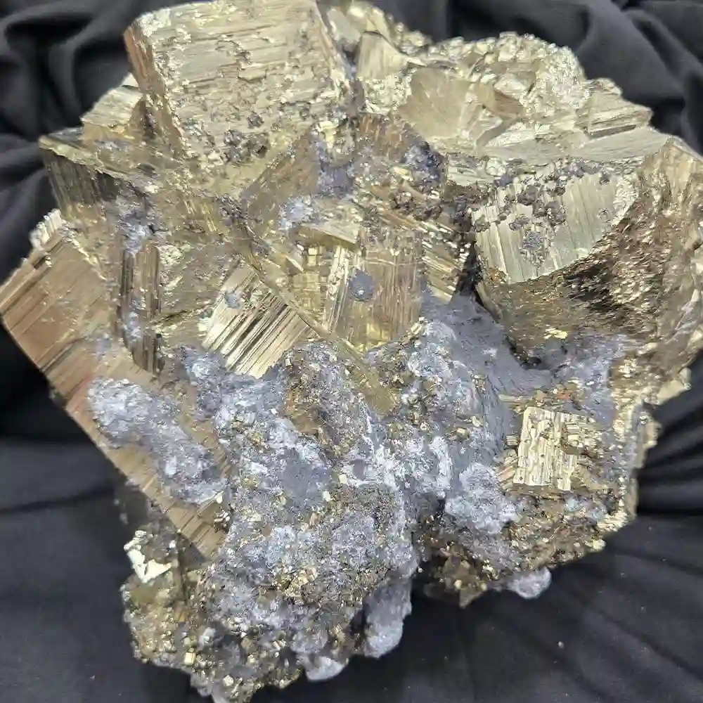 Huge Pyrite Cluster – 10 KG Natural Healing Crystal Specimen - Image 3
