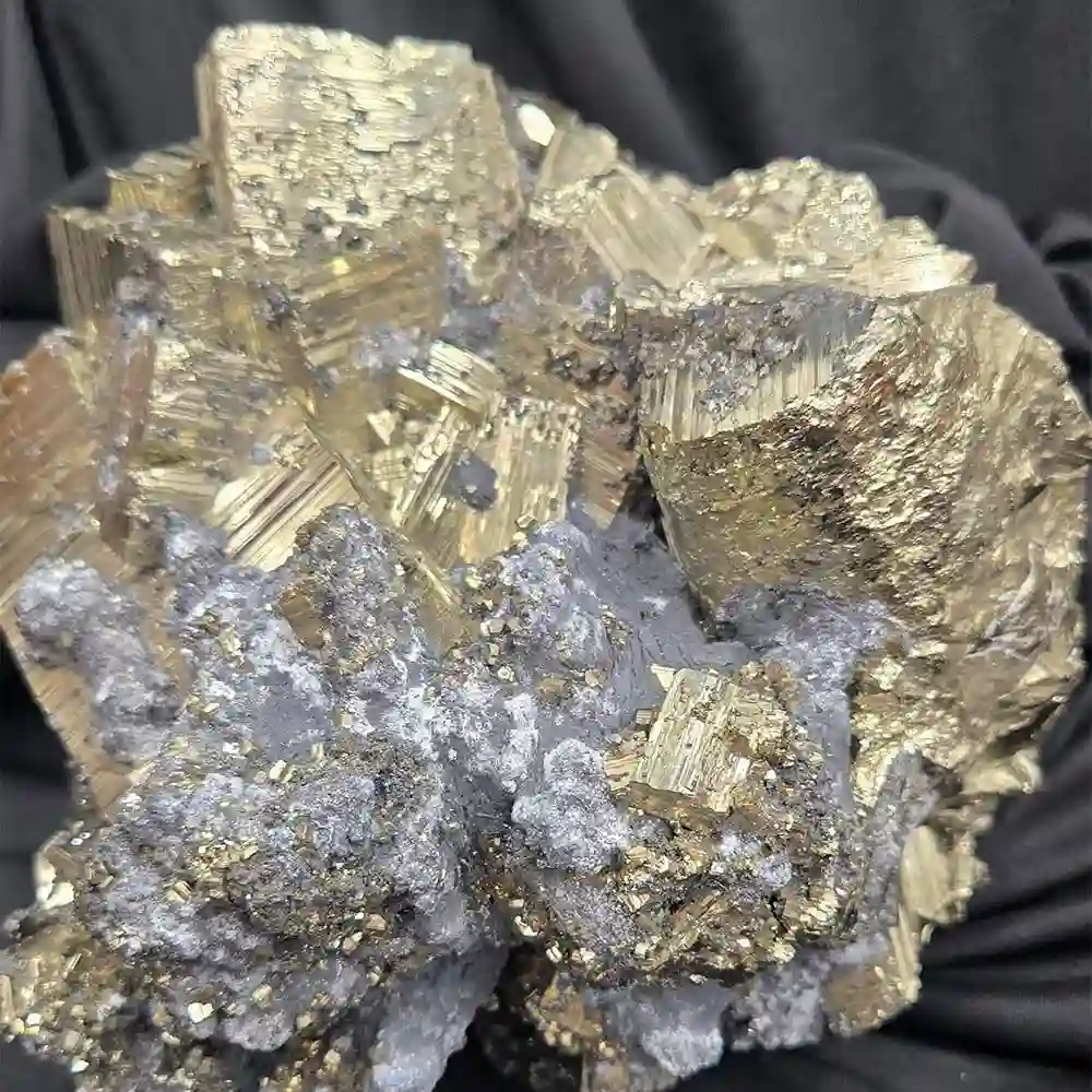 Huge Pyrite Cluster – 10 KG Natural Healing Crystal Specimen - Image 4