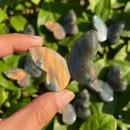 Labradorite 3D Butterfly Carvings