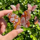 Norrena Jasper 3D Butterfly Carvings