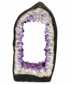 Large Brazilian Amethyst Cathedral Geode | Double-Sided Open | Natural Crystal Cluster