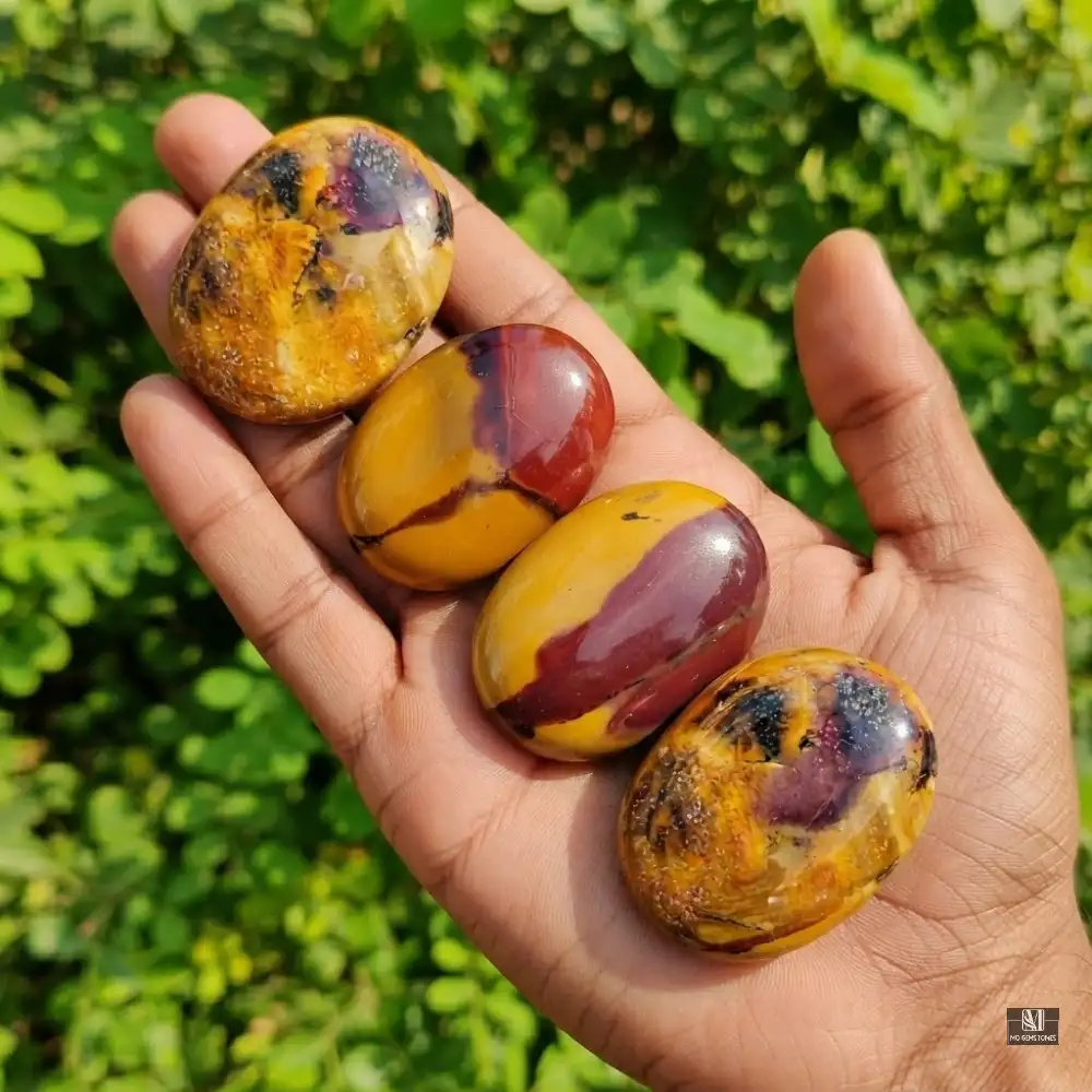 Mookaite Jasper Palm Stone