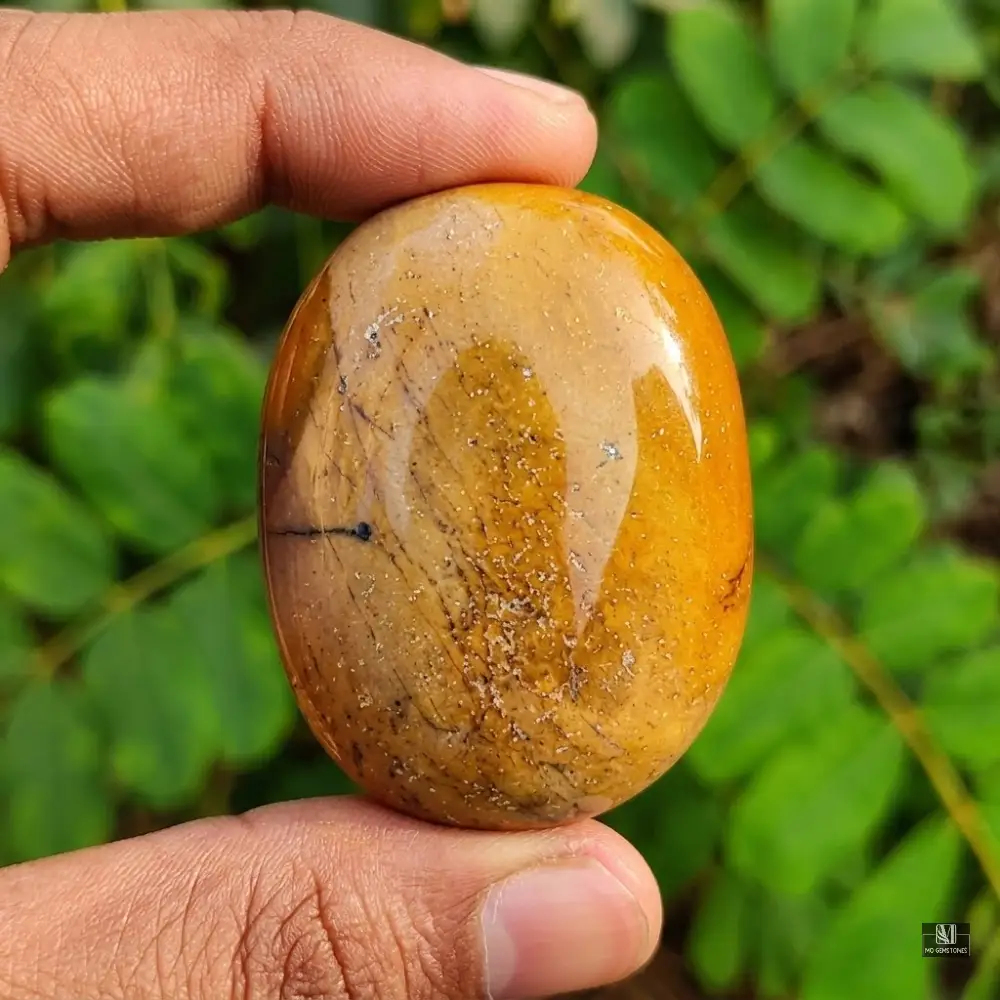 Mookaite Jasper Palm Stone | Natural Gemstone - Image 4