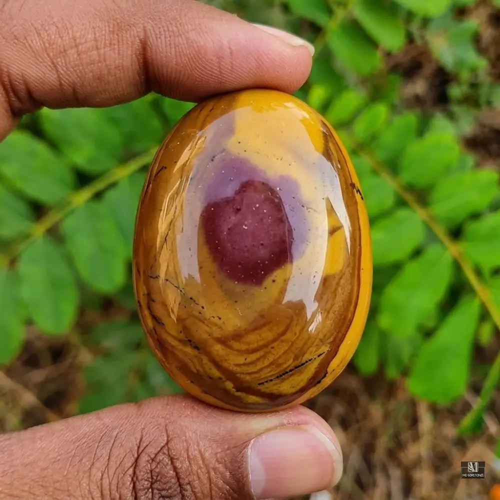 Mookaite Jasper Palm Stone | Natural Gemstone - Image 2