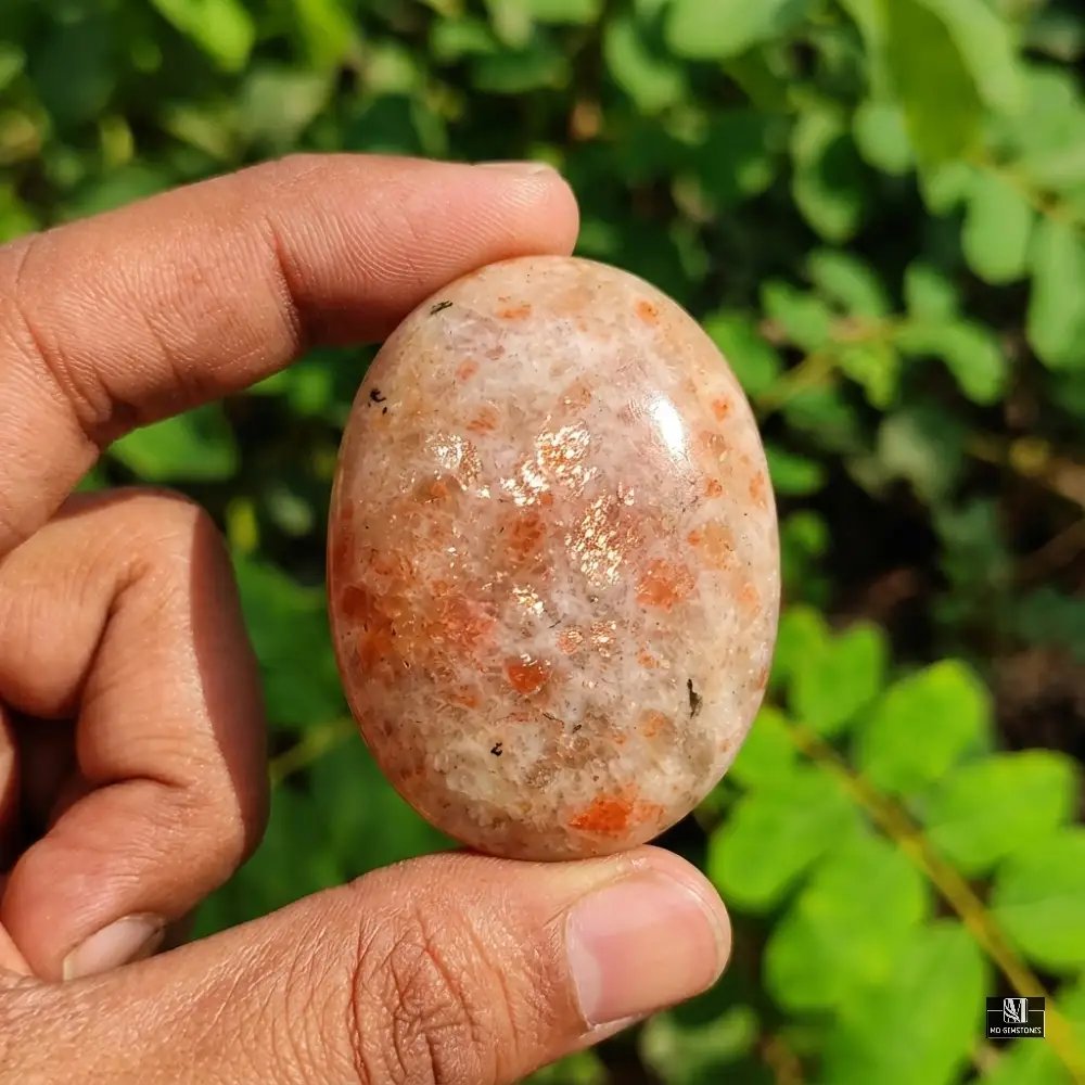 Sunstone Palm Stone | Natural Gemstone - Image 2