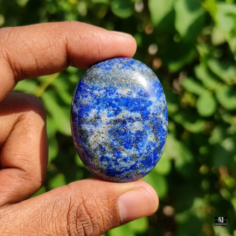 Lapis Lazuli Palm Stone | Natural Gemstone - Image 5