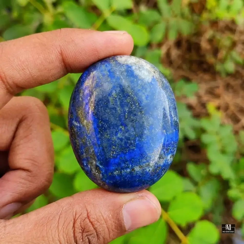 Lapis Lazuli Palm Stone | Natural Gemstone - Image 6