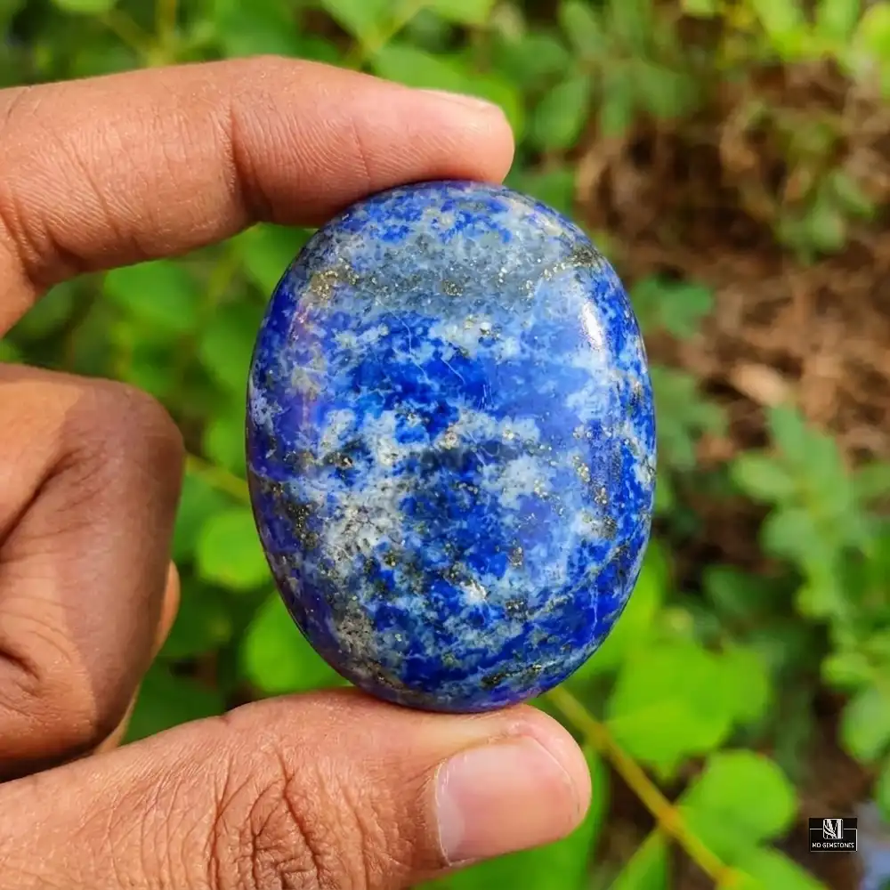 Lapis Lazuli Palm Stone | Natural Gemstone - Image 3
