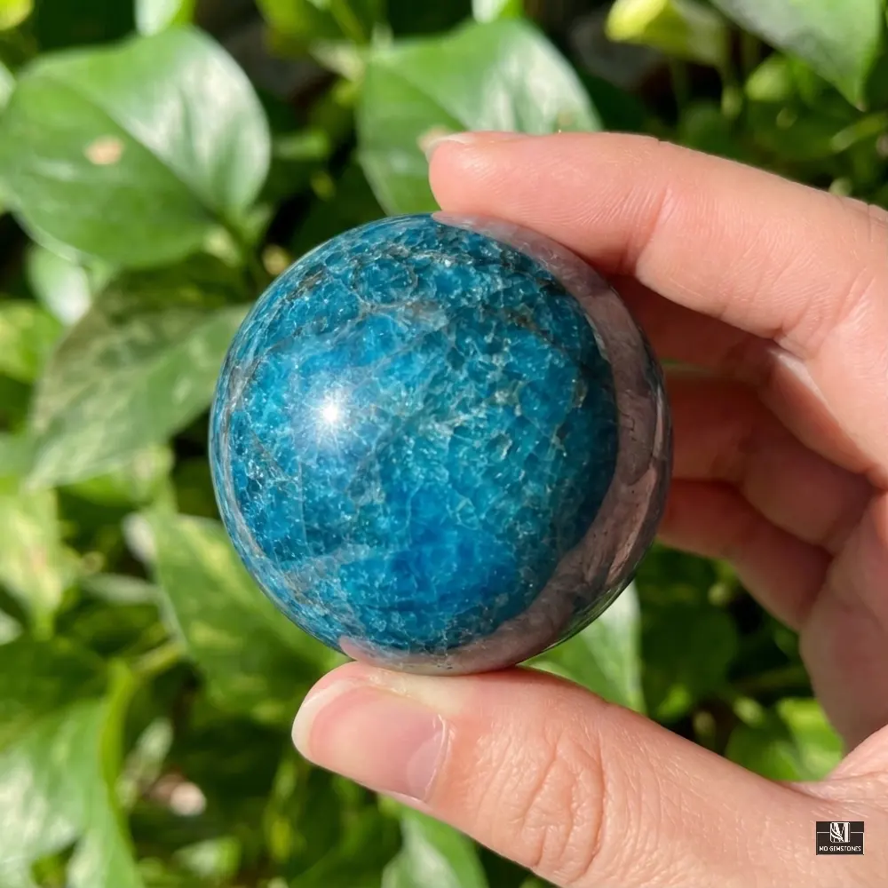 High Quality Apatite Sphere | Natural Crystal Sphere - Image 3