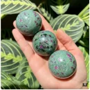 Ruby Zoisite Sphere