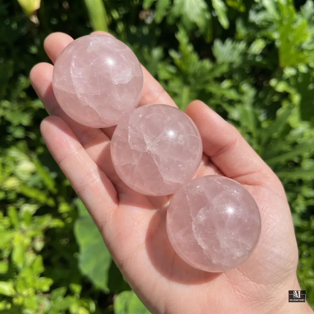 Rose Quartz Sphere | Natural Crystal SphereSphere