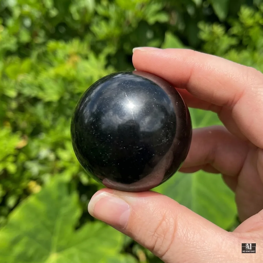 High Quality Shungite Sphere | Natural Crystal Sphere - Image 4
