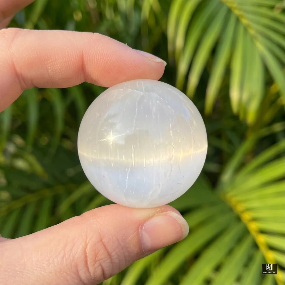 High Quality Selenite Sphere | Natural Crystal Sphere - Image 3