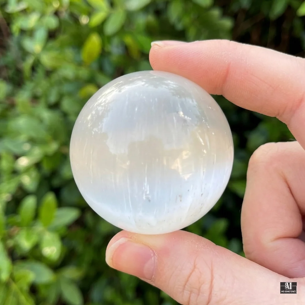 High Quality Selenite Sphere | Natural Crystal Sphere - Image 5