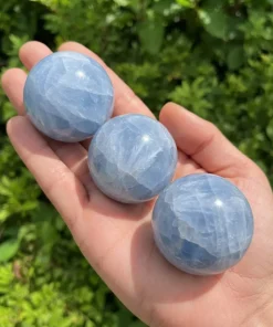 Blue Calcite Sphere