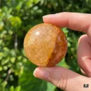 Golden Healer Quartz Sphere 45–55 mm | Natural Crystal | Wholesale & Retail