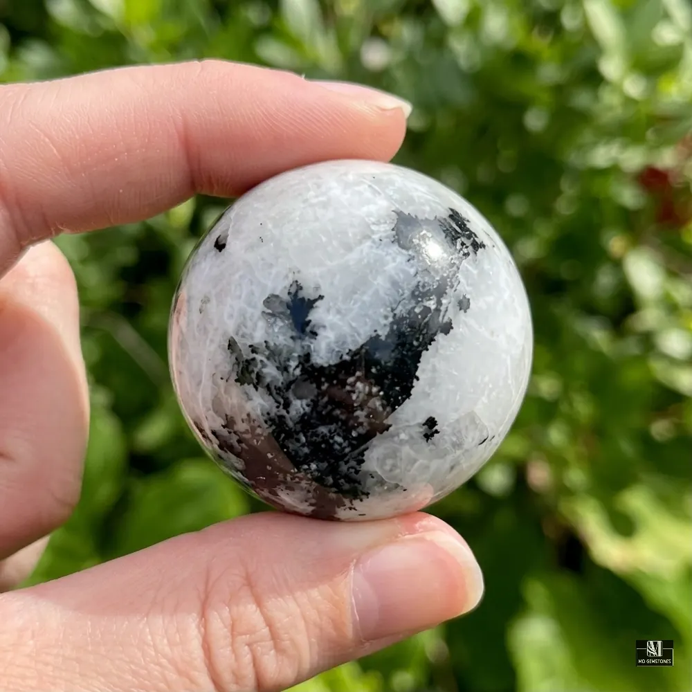 Rainbow Moonstone Sphere | Natural Crystal Sphere - Image 3