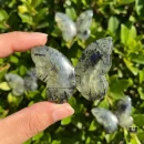 Prehnite 3D Butterfly