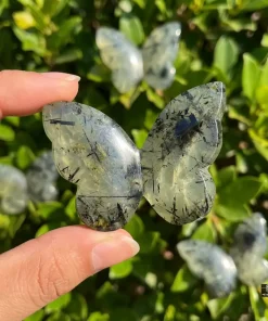 Prehnite 3D Butterfly