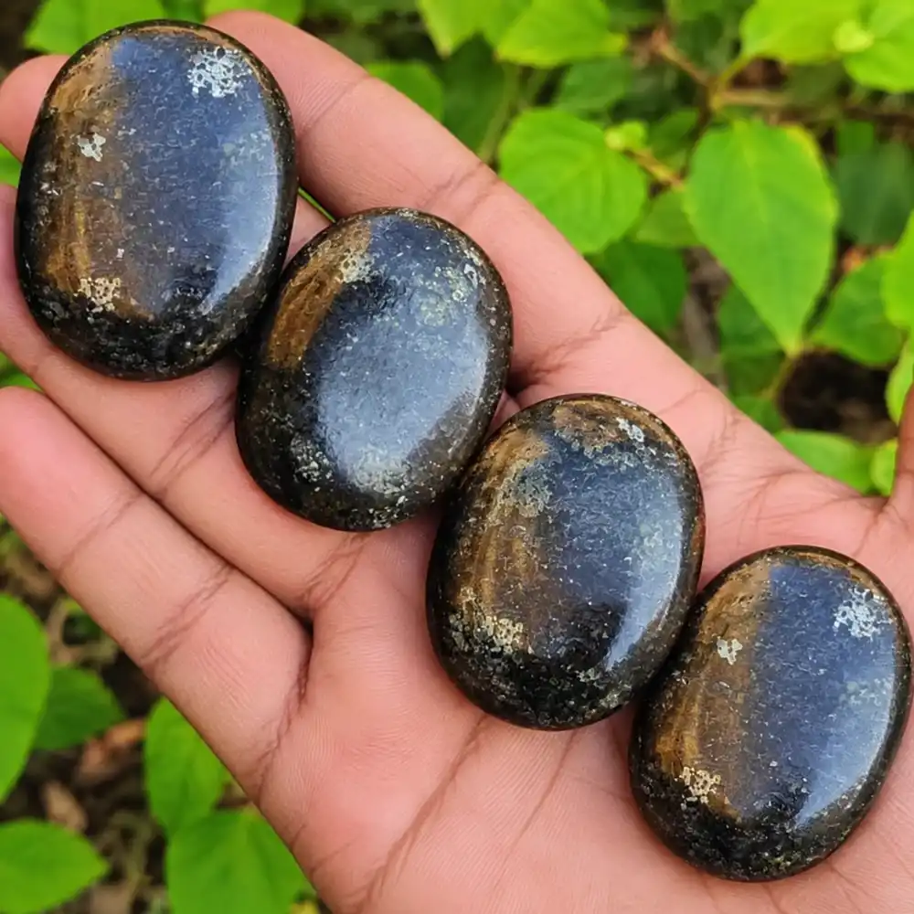 Nummite Palm Stone
